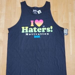 NWT Mens DGK - I ♡ HATERS